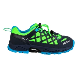 Baby im Freien Salewa Wildfire Ombre Blue/Fluo Green