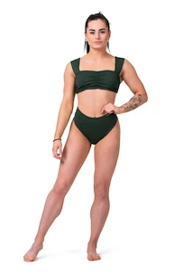 Badehose Nebbia  Miami retro bikini - top 553 dark green