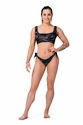 Badehose Nebbia  Miami sporty bikini - top 554 volcanic black