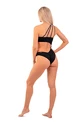 Badehose Nebbia  One Shoulder Asymmetrical Monokini 459 Black