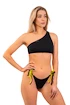 Badehose Nebbia  One Shoulder Bandeau Bikini Top 448 Black  M