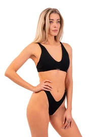 Badehose Nebbia Triangle Bralette Bikini Top with padding 457 Black