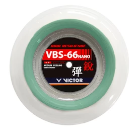 Badmintonsaite Victor VBS-66N Green Reel 200 m