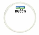 Badmintonsaite Yonex  Micron BG65Ti White (0.70 mm)