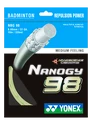 Badmintonsaite Yonex  Nanogy NBG98