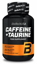 BioTech USA Caffeine + Taurine 60 kapslí