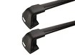 Dachträger Thule Edge Black Audi A1 5-T Hatchback Normales Dach 19+