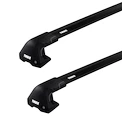 Dachträger Thule Edge Black Cadillac Lyriq 5-T SUV Normales Dach 23+