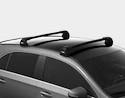 Dachträger Thule Edge Black Fiat Fullback 2-T Extended-cab Befestigungspunkte 16+