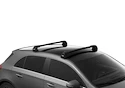 Dachträger Thule Edge Black Subaru Crosstrek (GU) 5-T SUV Befestigungspunkte 23+