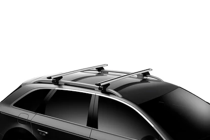 Dachträger Thule mit EVO WingBar Audi A6 Allroad 5-T Estate Dachreling 12-18