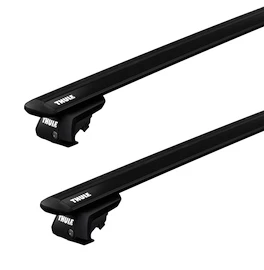 Dachträger Thule mit EVO WingBar Black Chevrolet Spin 5-T MPV Dachreling 12-24