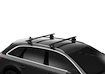 Dachträger Thule mit EVO WingBar Black Dacia Duster 5-T SUV Dachreling 18-23