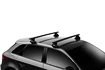 Dachträger Thule mit EVO WingBar Black Ford Mondeo (Mk V) 4-T Sedan Normales Dach 15-23