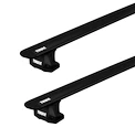 Dachträger Thule mit EVO WingBar Black Volkswagen California (T5) 4-T Bus T-Profil 10-15