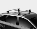 Dachträger Thule mit EVO WingBar Ford Fiesta 3-T Hatchback Normales Dach 00-02