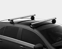 Dachträger Thule mit ProBar Mitsubishi L200 4-T Double-cab Befestigungspunkte 15+