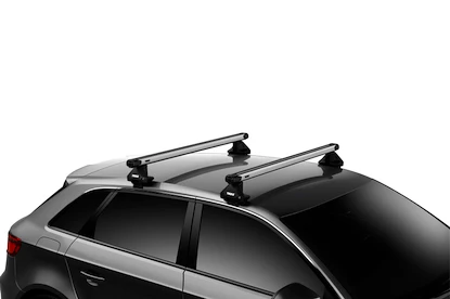 Dachträger Thule mit SlideBar Audi A1 5-T Hatchback Normales Dach 12-18