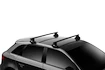 Dachträger Thule mit SquareBar BMW 1-series 5-T Hatchback Befestigungspunkte 04-11