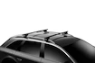 Dachträger Thule mit SquareBar Jeep Cherokee Sport 5-T SUV Dachreling 01-07