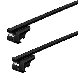 Dachträger Thule mit SquareBar Nissan March 3-T Hatchback Normales Dach 07-13