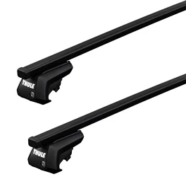 Dachträger Thule mit SquareBar Nissan Pathfinder (R52) 5-T SUV Dachreling 13-24