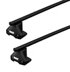 Dachträger Thule mit SquareBar Toyota Land Cruiser 150 5-T SUV Normales Dach 09-23