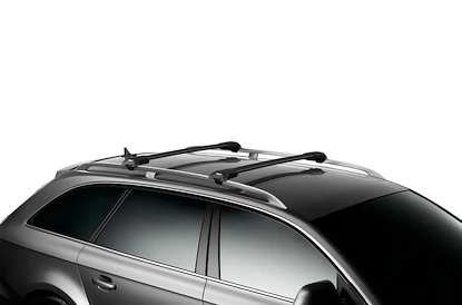 Dachträger Thule WingBar Edge Black BMW 5-Series (E39) 4-T Sedan Befestigungspunkte 2000