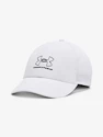 Damen Cap Under Armour  Iso-chill Driver Mesh Adj-WHT