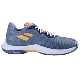 Damen Hallenschuhe Babolat Shadow Spirit 2 Women Grey/Coral