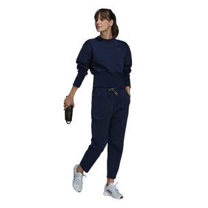 Damen Hoodie adidas  KK Sweat Crew Night Indigo L