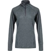 Damen Hoodie Endurance  Core X1 Elite Melange Midlayer Black Melange