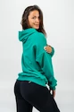 Damen Hoodie Nebbia  Branded Oversized Hoodie green