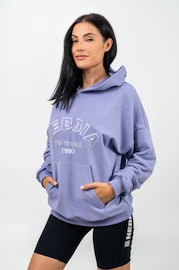 Damen Hoodie Nebbia  Branded Oversized Hoodie purple