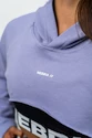 Damen Hoodie Nebbia  Designer Cropped Hoodie purple