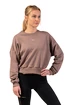 Damen Hoodie Nebbia  Loose Fit Sweatshirt "Feeling Good" 420 brown