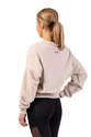 Damen Hoodie Nebbia  Loose Fit Sweatshirt "Feeling Good" 420 cream