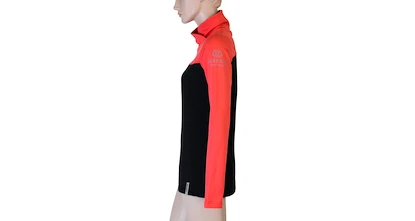 Damen Hoodie Sensor  Coolmax Thermo black/orange XL