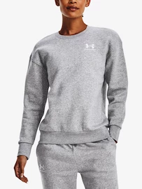 Damen Hoodie Under Armour Essential Fleece Crew-GRY