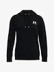 Damen Hoodie Under Armour  Essential Fleece Hoodie-BLK