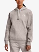 Damen Hoodie Under Armour  Essential Fleece Hoodie-GRY