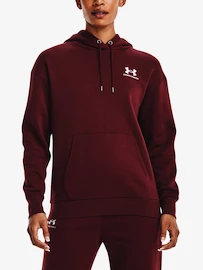 Damen Hoodie Under Armour Essential Fleece Hoodie-RED