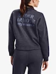 Damen Hoodie Under Armour  Essential Script Crew-GRY