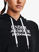 Damen Hoodie Under Armour  Essential Script Hoodie-BLK