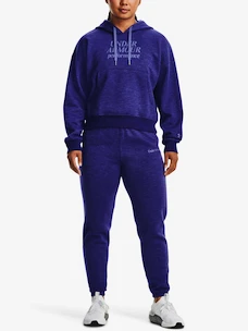 Damen Hoodie Under Armour  Essential Script Hoodie-BLU