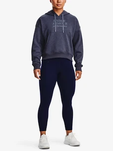 Damen Hoodie Under Armour  Essential Script Hoodie-GRY