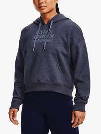 Damen Hoodie Under Armour Essential Script Hoodie-GRY