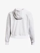 Damen Hoodie Under Armour  Essential Script Hoodie-WHT