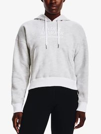 Damen Hoodie Under Armour Essential Script Hoodie-WHT