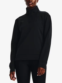 Damen Hoodie Under Armour Fleece QZ-BLK